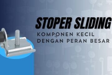 stoper pintu garasi sliding